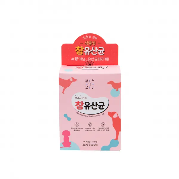 참견의묘미 강아지용 참 유산균, 30개