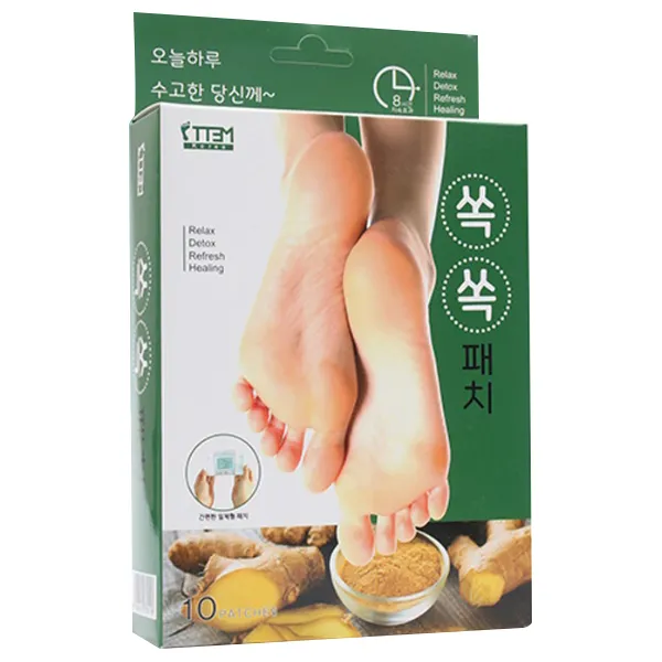 오늘하루 수고한 당신께 쏙쏙패치 발바닥패치, 1개, 10개입
