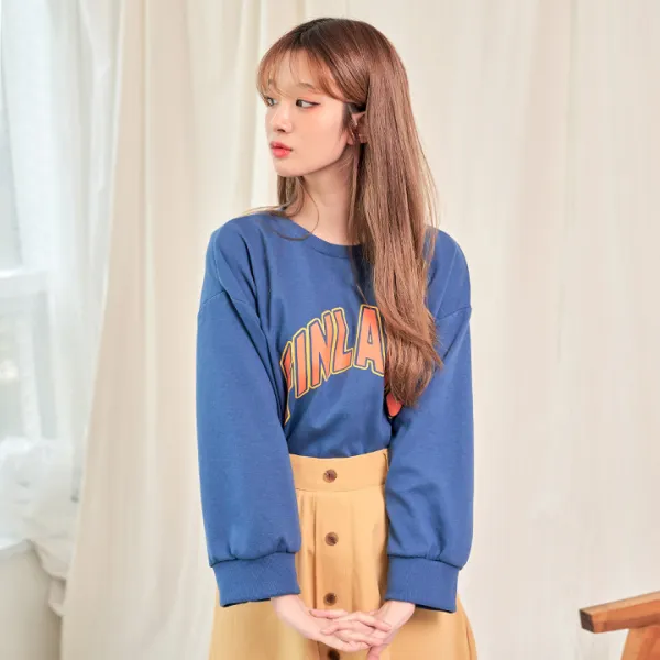 반에이크 오 여성용 핀란드 맨투맨