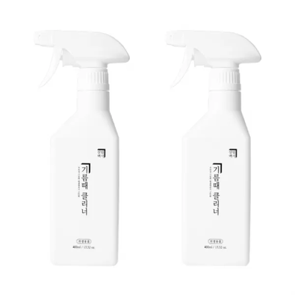 살림백서 기름때 클리너, 400ml, 2개