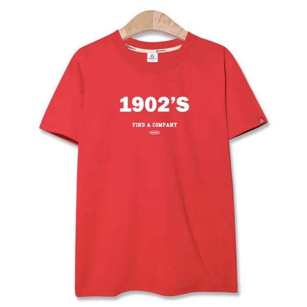 앨빈클로 데일리룩 넘버 프린트 반팔 티셔츠 AST-3096