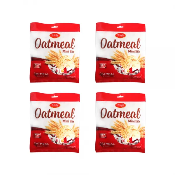 리치 오트밀 미니바이트 스낵, 250g, 4개