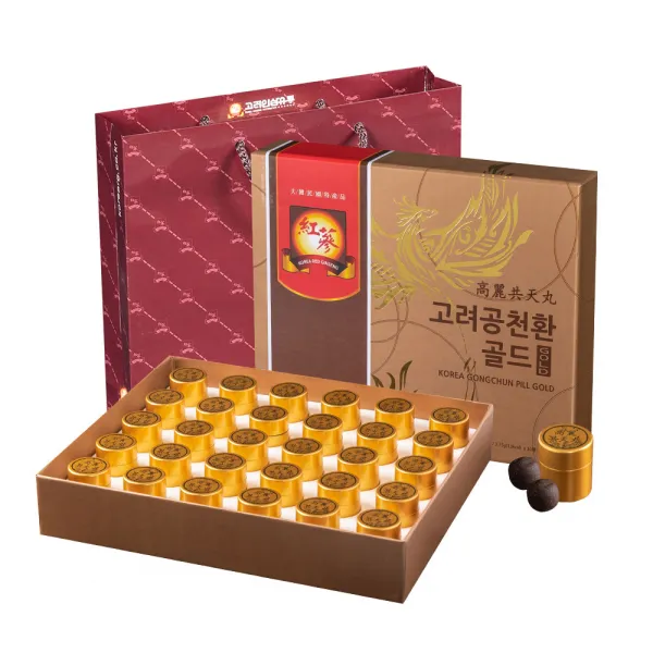 고려인삼유통 고려공천환 골드 + 쇼핑백, 3.75g, 30개