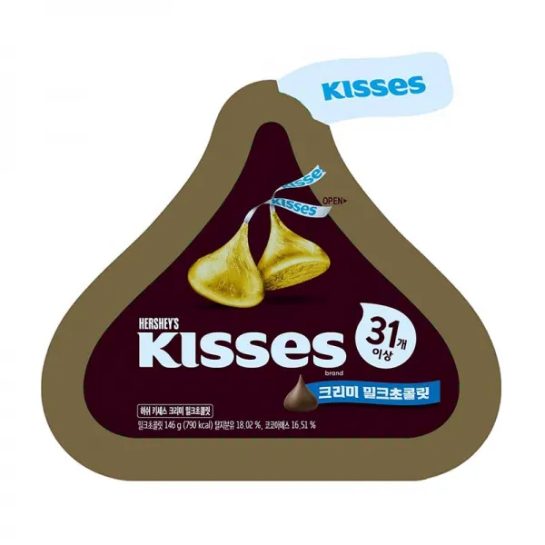 허쉬 키세스 아이코닉 밀크 초콜렛, 146g, 1개