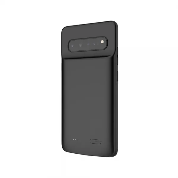 갤럭시 S10 5G용 5000mAh 케이스형 보조배터리, 단일상품, 블랙