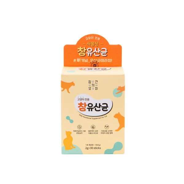 참견의묘미 참유산균 영양제 고양이용 2g, 콩, 30개