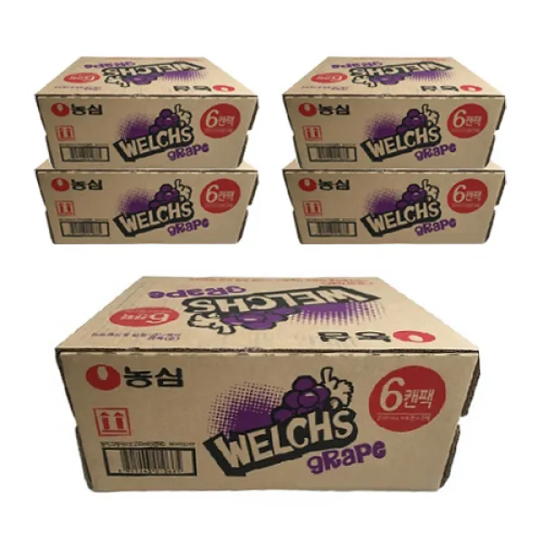 농심 웰치스 소다 포도 250ml 30개