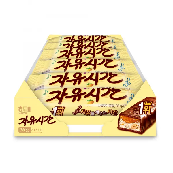 해태제과 자유시간 리얼초코, 36g, 12개입