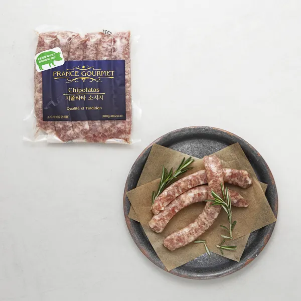 프랑스구르메 치폴라타 소시지 300g 1개