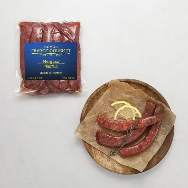 [로켓프레시] 프랑스구르메 메르게즈 소시지, 300g, 1개
