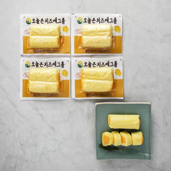 풍요한아침 오늘은 치즈에그롤, 120g, 4개