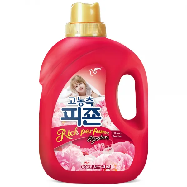 피죤 고농축 리치퍼퓸 시그니처 섬유유연제 플라워페스티벌 본품, 4000ml, 1개