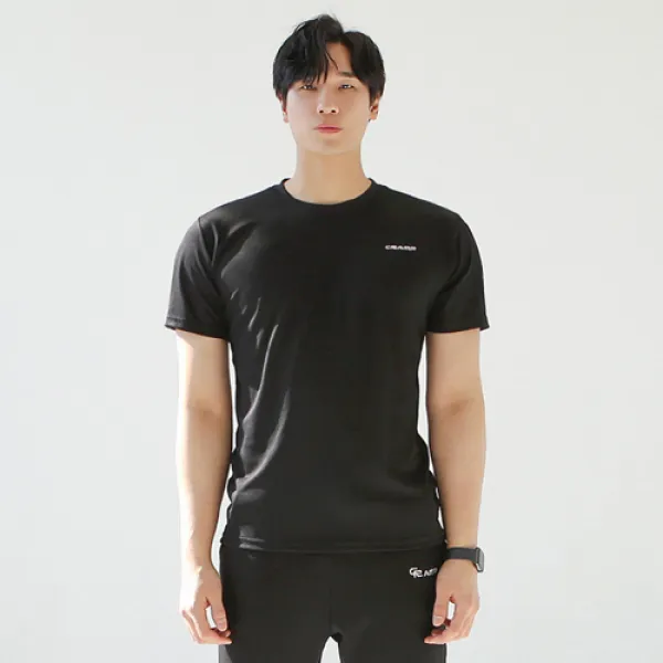 빅사이즈클럽 남성용 Cramp 기능성 경량 티셔츠
