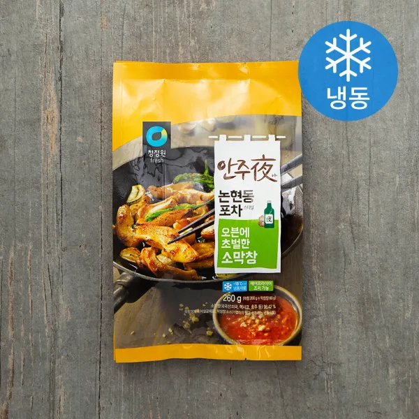 청정원 안주야 오븐에 초벌한 소막창 (냉동), 260g, 1팩