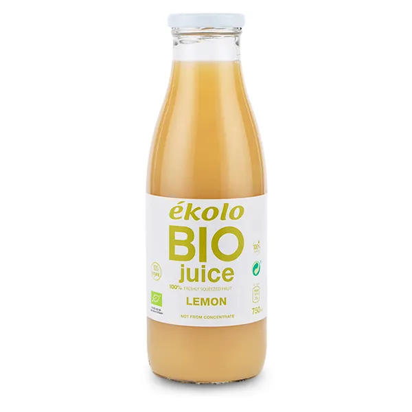 에콜로 유기농 NFC 프리미엄 레몬 착즙주스, 750ml, 1개