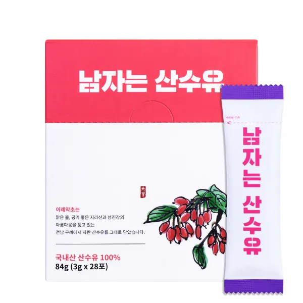 이레약초 남자는 산수유 건강환, 3g, 28개