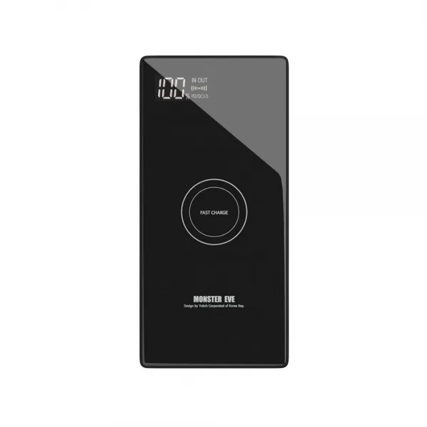 요이치 몬스터 이브 고속무선 보조배터리 20000mah Yb K20000 블랙