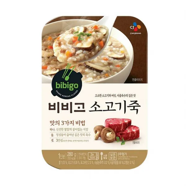 비비고 소고기죽, 280g, 1개