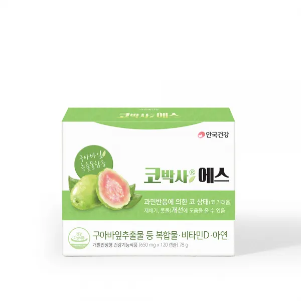 안국건강 코박사에스 영양제 120정 1개