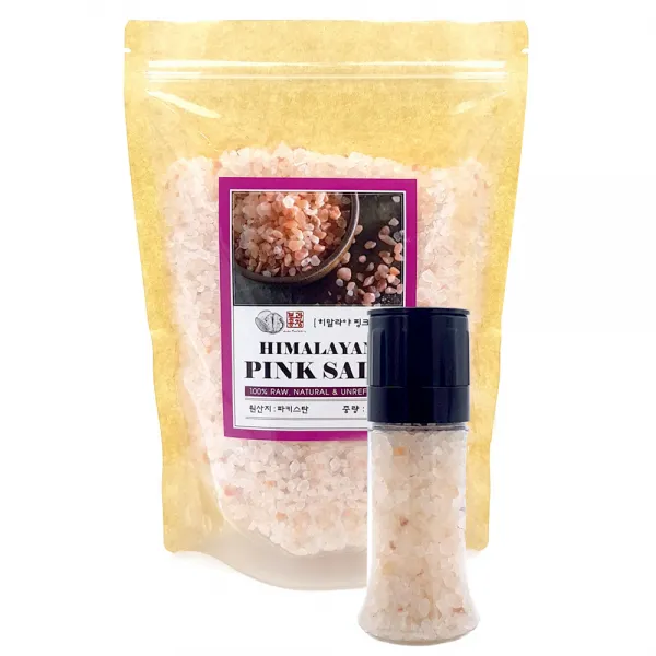 히말라야 핑크소금 Granules 1kg + 그라인더 1세트
