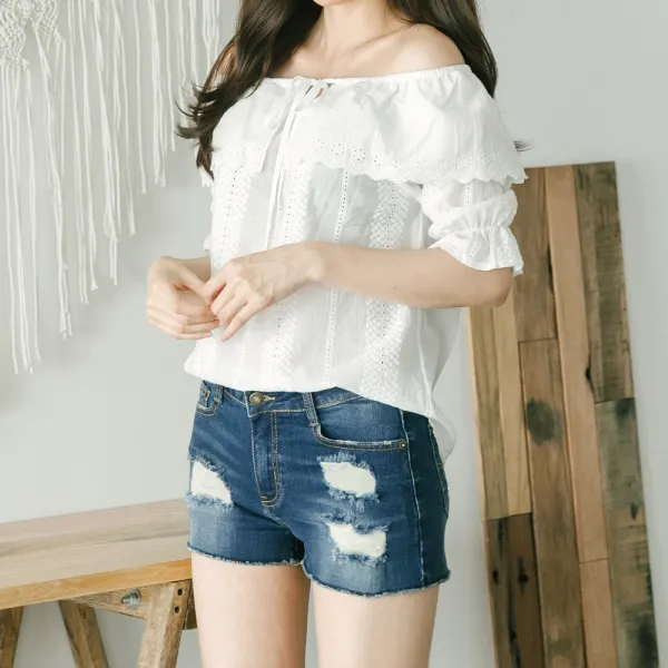 끌리네 여성용 메틸 히든밴딩 숏팬츠 Odh_5024
