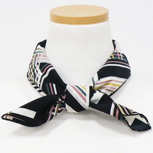 롸잇나우 쁘띠 체크데이 스카프