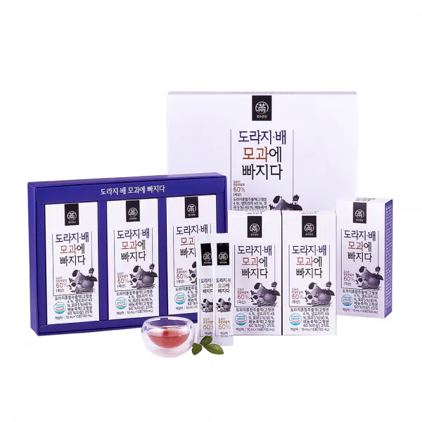 만소만강 도라지 배 모과에 빠지다, 10ml, 30개