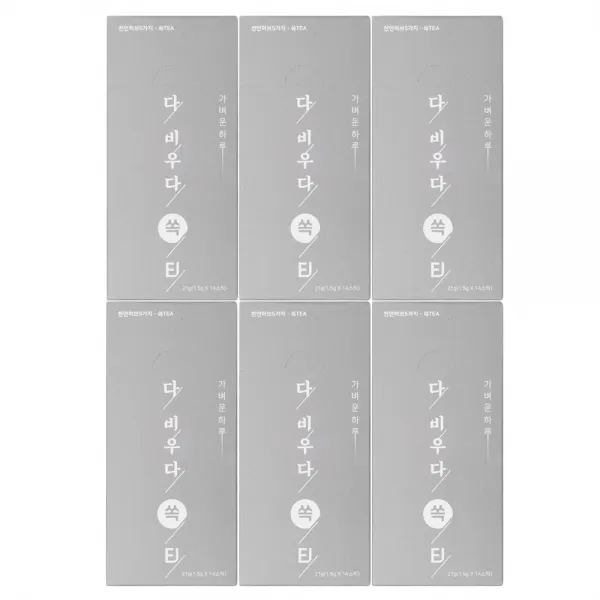 백향진 다비우다 쏙티 차, 1.5g, 84개