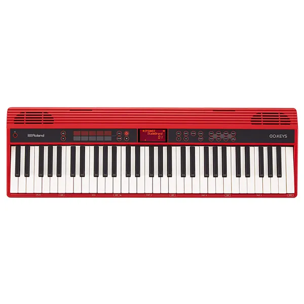 롤랜드 GO KEYS 전자 키보드, GO-61K, 레드