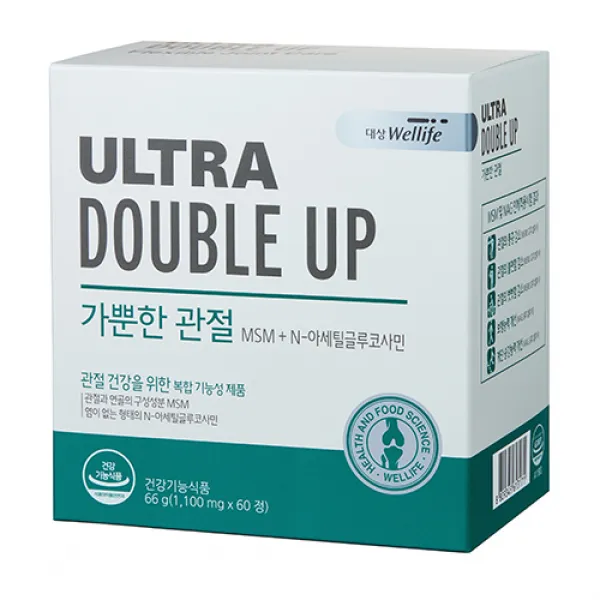 대상웰라이프 울트라 더블업 가뿐한관절, 60개입, 1개