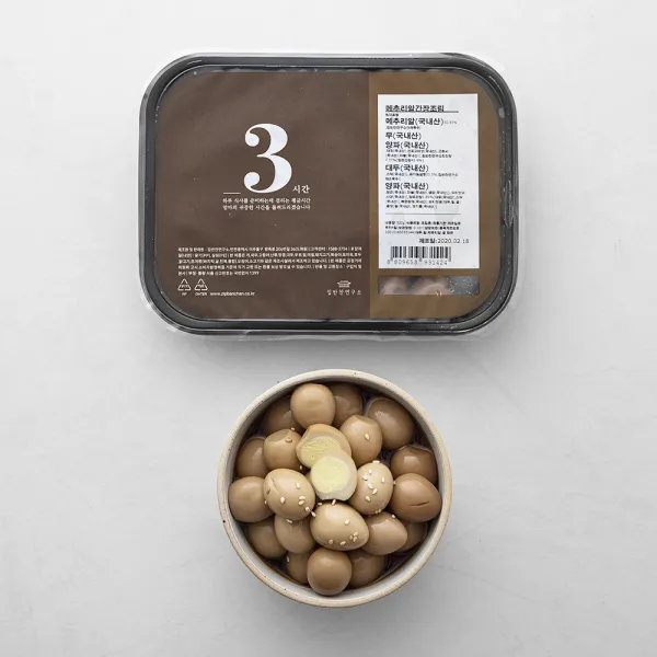집반찬연구소 메추리알 간장조림 520g 1개