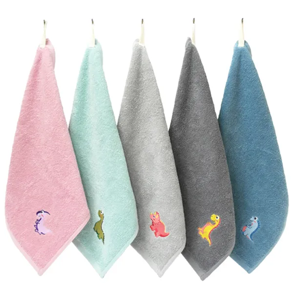 무한타올 공룡 핸드타월 세트 트리케 알로 브라키오 롤로푸스 메갈로 1세트