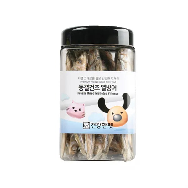 건강한펫 동결건조 알배기 열빙어 90g, 1개