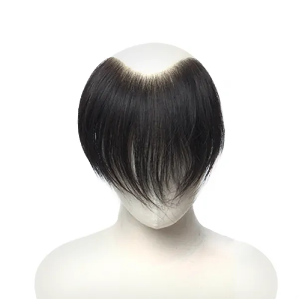 인텔리위그 M자 가발 부착형 A형, 자연검정, 1개