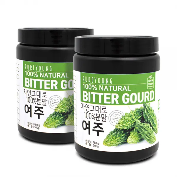 퓨어영 여주가루, 300g, 2개