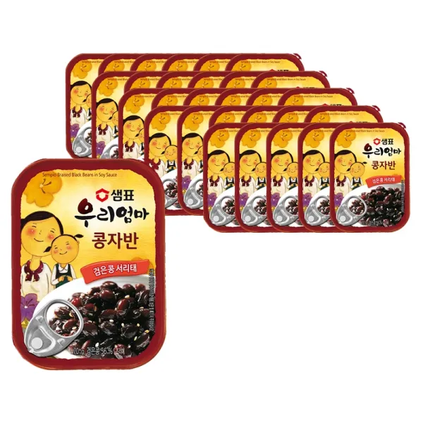 샘표 우리엄마 콩자반, 70g, 30개