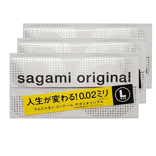 사가미 오리지널 콘돔 라지 0.02mm, 6개입, 5개