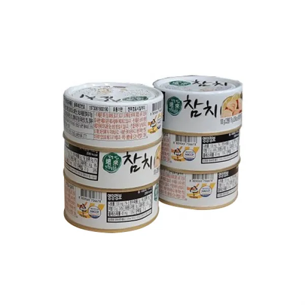 학사농장 원래참치 통조림, 100g, 6개