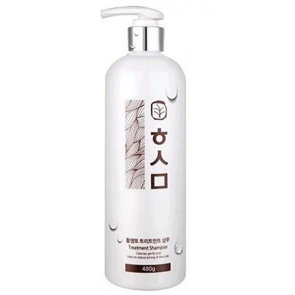 활생모 저자극 트리트먼트 두피샴푸, 480g, 1개