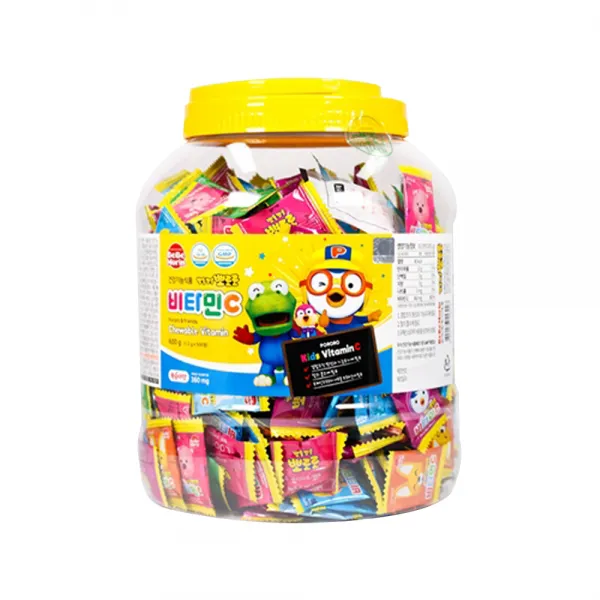 뽀로로 비타민 C 복숭아맛 1.2g 500개