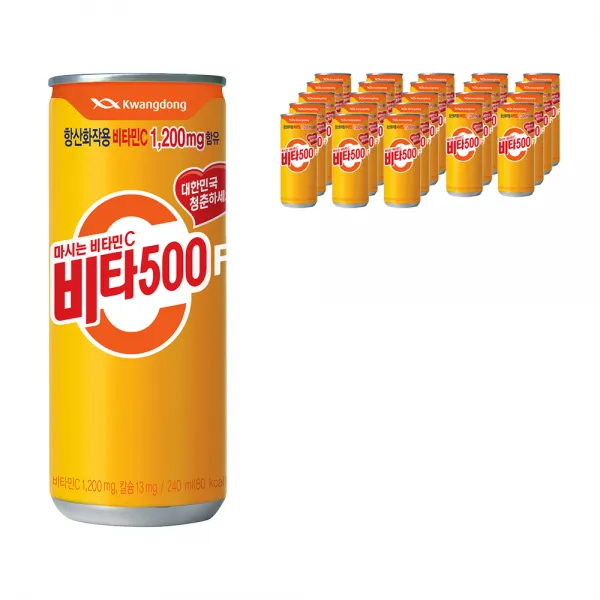 광동 비타500f 음료 240ml 24개