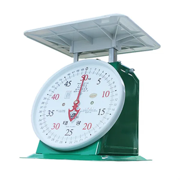 태광 접시지시저울 50kg ST-A50, ST-A50, 혼합색상