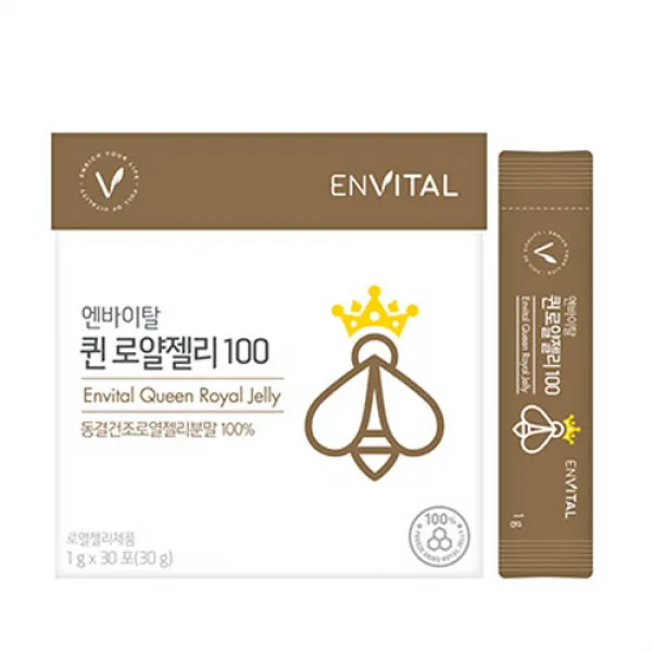 엔바이탈 퀸 로얄젤리 100 1g 30개