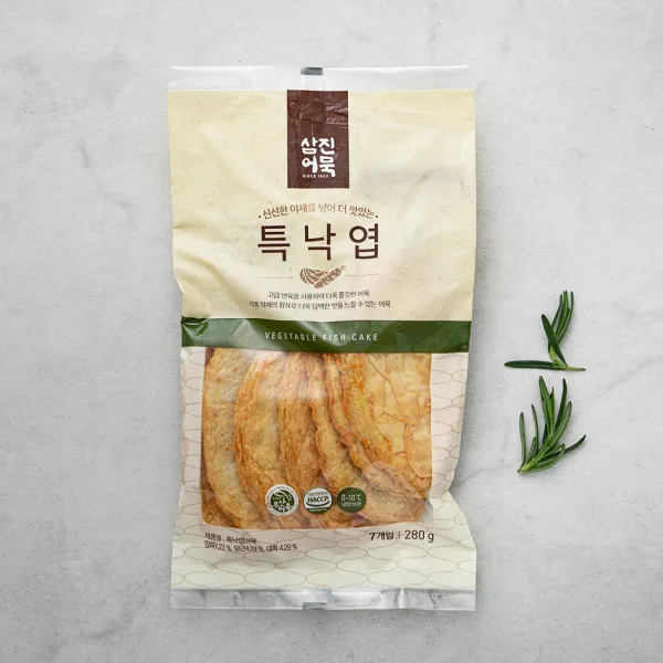 삼진어묵 특낙엽어묵, 280g, 1개
