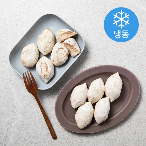 착한떡 아기바게트 찰떡생지 플레인 (냉동), 45g, 10개