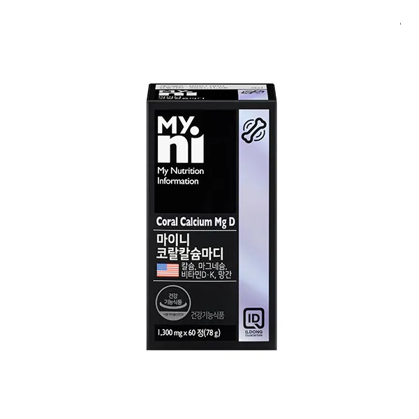 일동제약 마이니 코랄칼슘마디 영양제, 60정, 1개