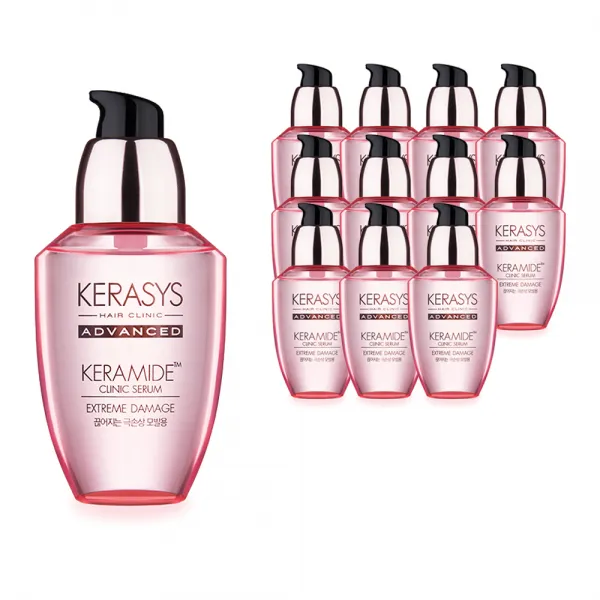 케라시스 케라마이드 극손상 클리닉 세럼 헤어에센스, 70ml, 12개