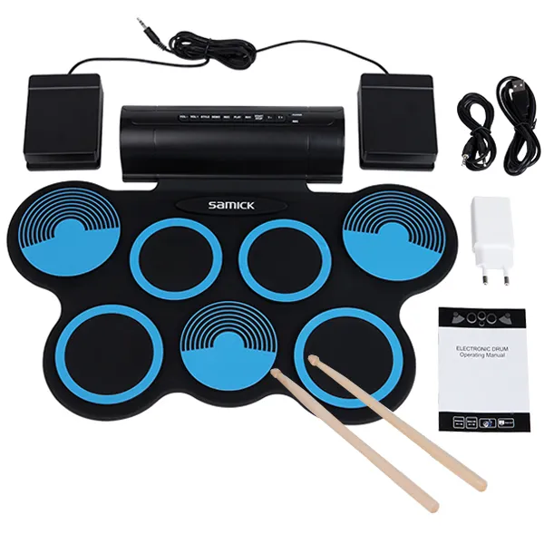 삼익악기 전자드럼 패드, SERD-1(블루)