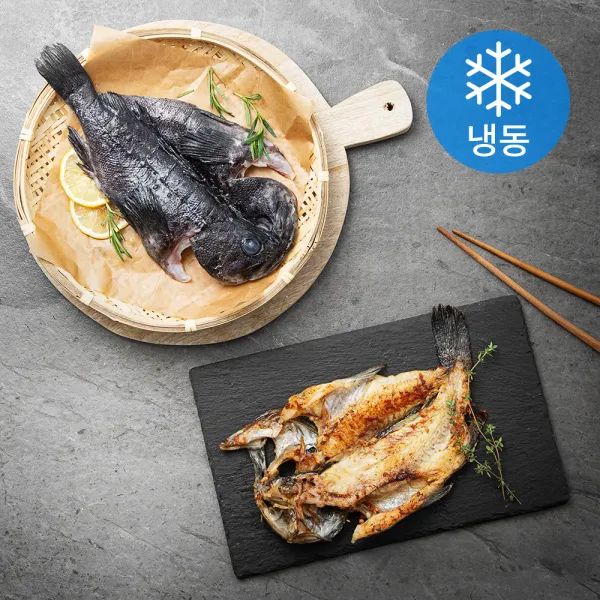 사랑해어 손질 구이용 우럭 (냉동), 500g, 1개