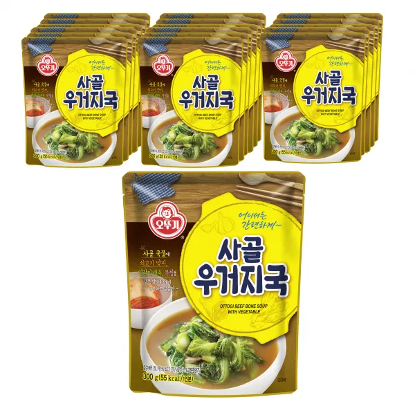 오뚜기 사골우거지국, 300g, 18개